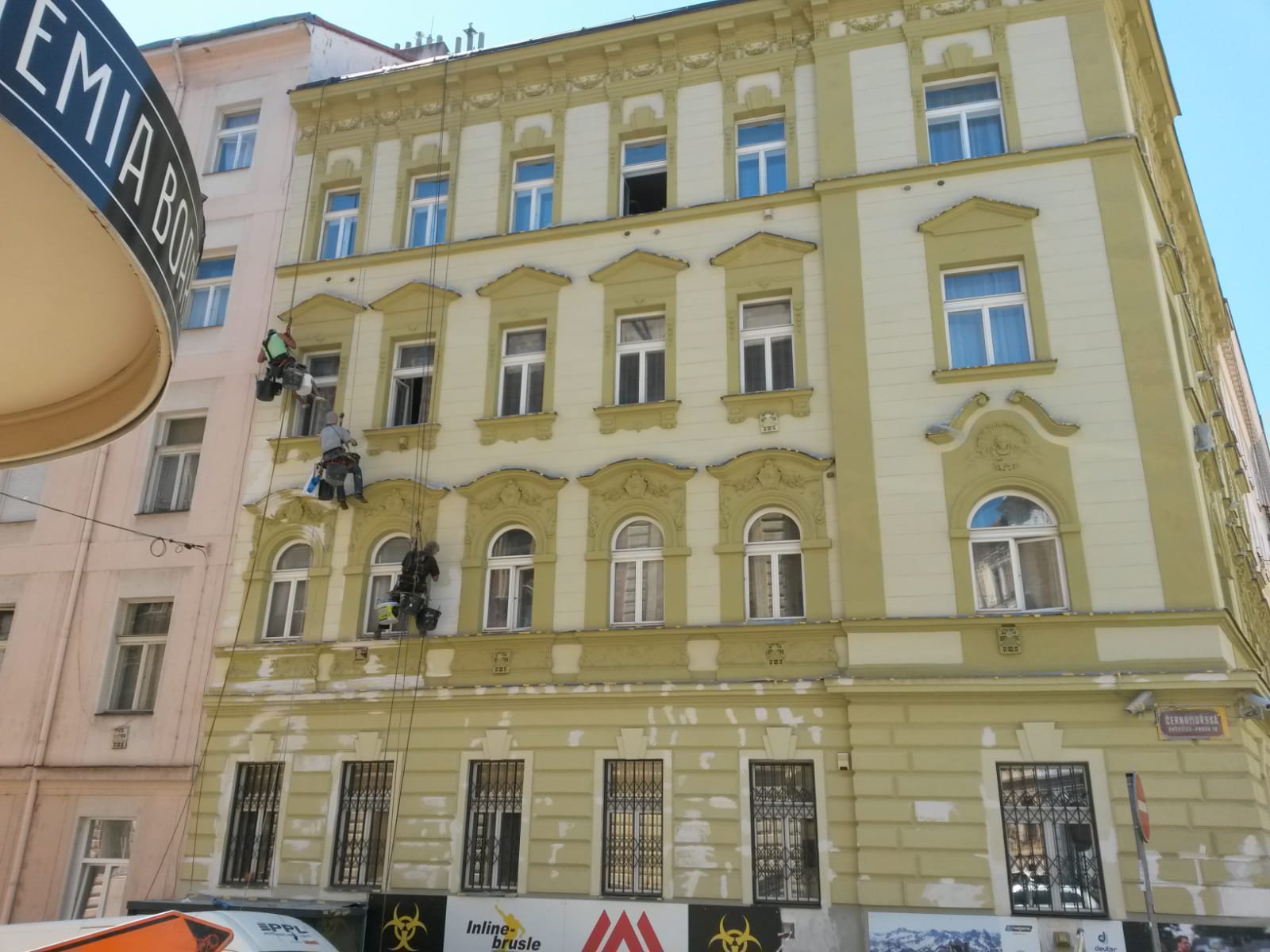 Stavební práce z lan